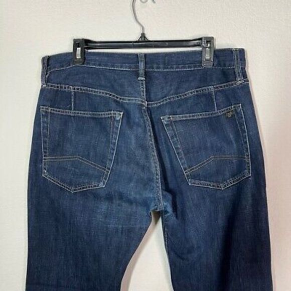 AX Armani Exchange High Rise Straight Ankle Jeans Soft Denim Women's Pants Size - Picture 6 of 8